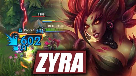 Wild Rift Zyra Gameplay New Champion (Build & Runes) - YouTube