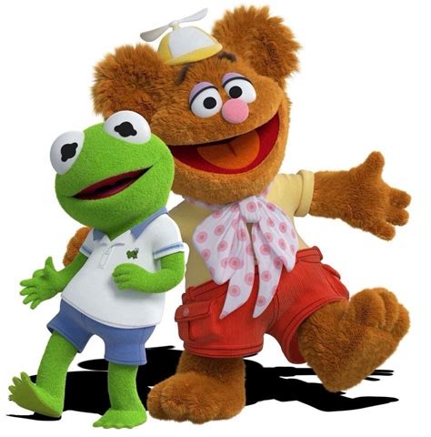 Fozzie Bear and Kermit | Muppet babies, Muppets, Imagenes de mimi mouse