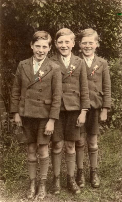 Three lads in school uniform | Boys school uniform, Vintage children ...