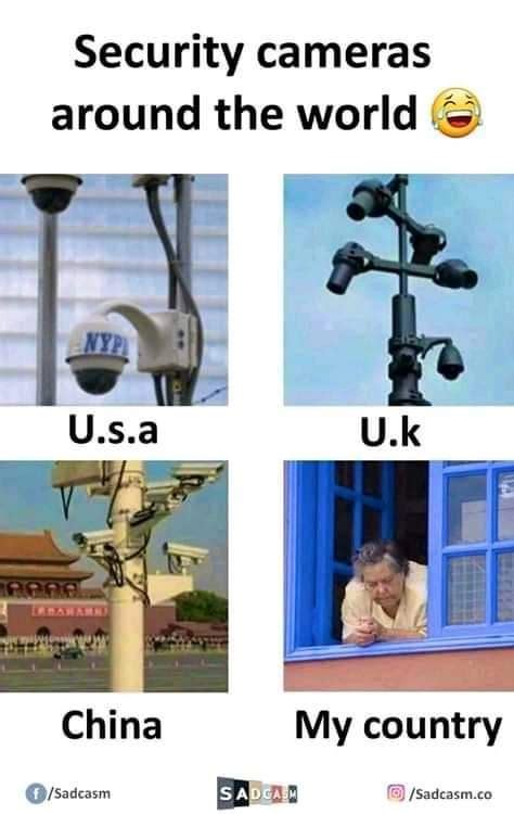 SECURITY CAMERAS IN THE WORLD : r/funny