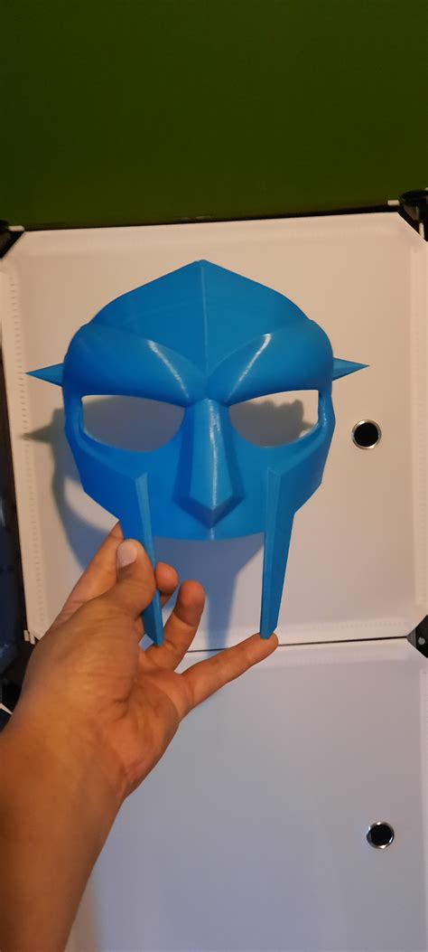 3D printable MF Doom Mask 3D Print ready • made with CR-10S・Cults