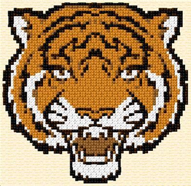 Tiger - Cross-Stitch Designs