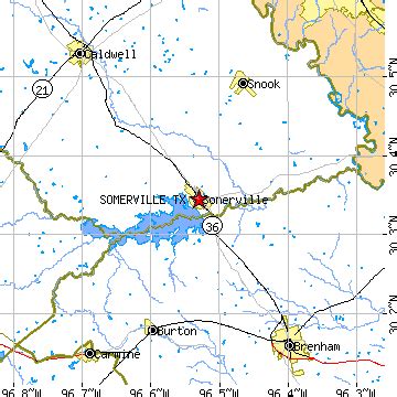 Somerville, Texas (TX) ~ population data, races, housing & economy