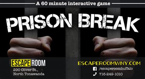“Prison Break” Game Now Open | Escape Room Buffalo