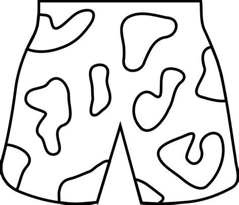 Free Shorts Clipart Black And White, Download Free Shorts Clipart Black ...