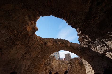 The Roman ruins in Tarragona, Spain symbolize the first arches of the Roman era. This arches ...