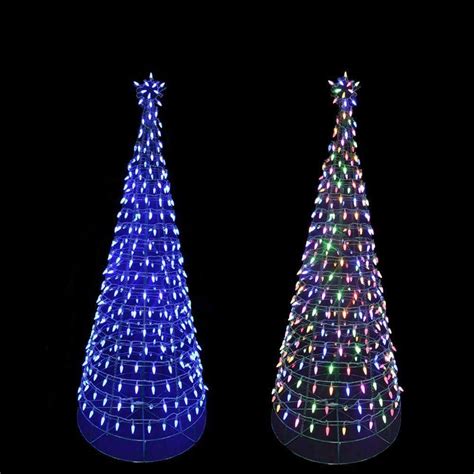 Home Accents Holiday 6 ft. Pre-Lit LED Tree Sculpture with Star and ...