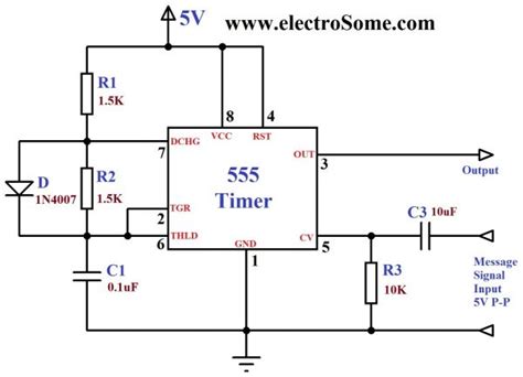 FM Generation using 555 Timer