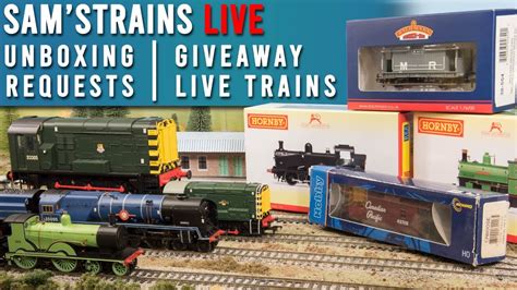 Sam'sTrains Live | S12E1 | + Caboose Unboxing - YouTube