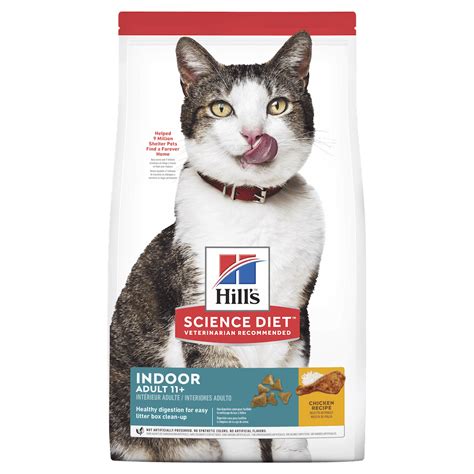 Buy Hills Science Diet Senior 11 Plus Indoor Dry Cat Food Online | Better Prices At Pet Circle