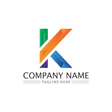 K Letter Font Concept For Business Logo Vector Design Of Initial Company Logo Vector, K Sign ...