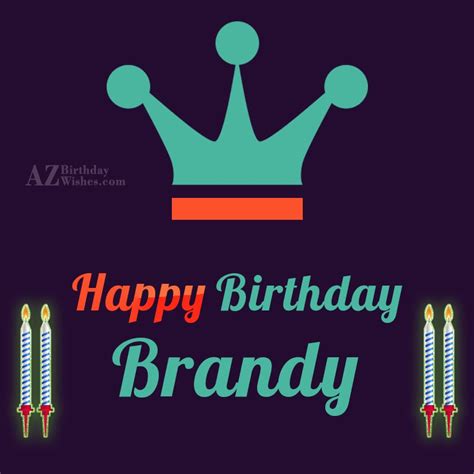 Happy Birthday Brandy - AZBirthdayWishes.com