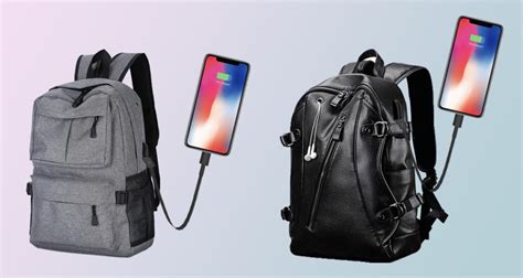 These Tech Backpacks Feature Built-In USB Charging Ports For Your ...