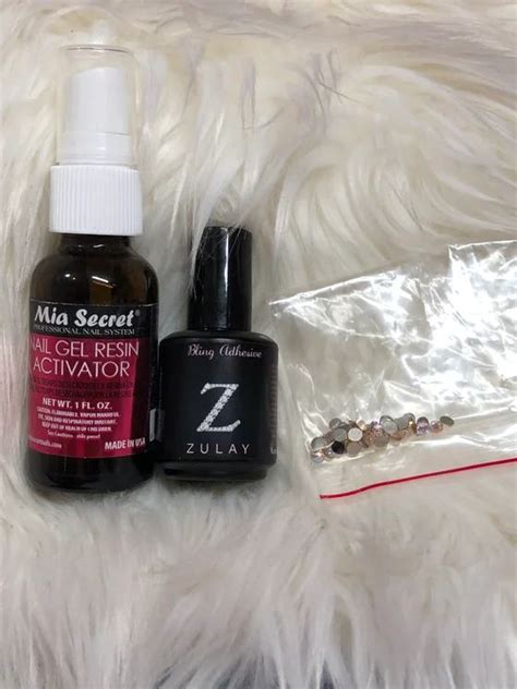 BLING GLUE AND ACTIVATOR | Zulay's Nails | Bling, Nails, Gel nails