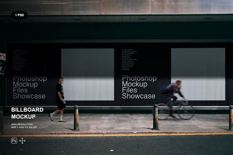 Street Billboard Mockup by Rendertm on Envato Elements