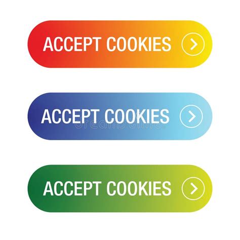 Accept Cookies, Text. Protection of Personal Information Cookie Mascot Character Stock Vector ...