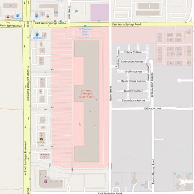 Las Vegas Premium Outlets Store Map | NAR Media Kit