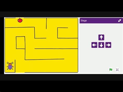 how to make beetle in maze game in pictoblox...... - YouTube