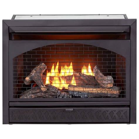 ProCom Gas Fireplace Insert Duel Fuel Technology – 26,000 BTU-170082 - The Home Depot