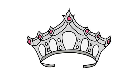 how to draw the queen's crown - lineartdrawingsgirlcoffee