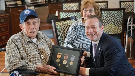 A 92-year-old World War II veteran received his medals more than 70 years after the war - CNN