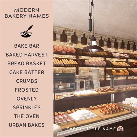 180 Best Bakery Name Ideas (Cute, Creative, and Catchy) - Every Little Name