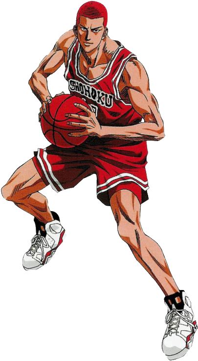 Sakuragi Hanamichi - Slam Dunk (488x798), Png Download