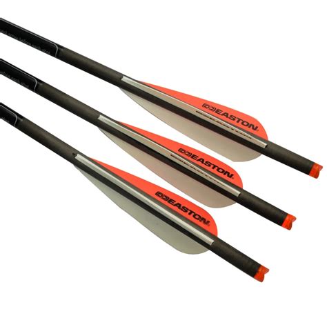 20 inch Easton Archery Bloodline Carbon Crossbow Bolts Length Orange Field Point Man Younth Free ...