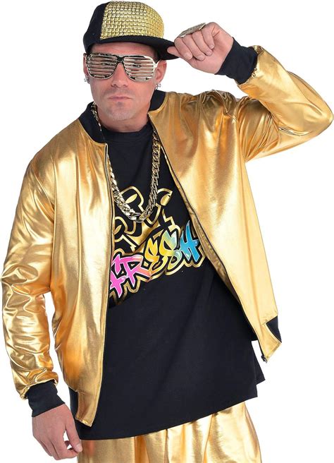 amscan 845899-55 Hip Hop Gold Jackets, 1 Pc – BigaMart