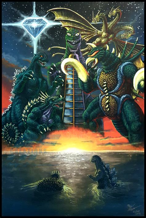 GODZILLA VS GIGAN (Toybox Edition) by AlmightyRayzilla on DeviantArt