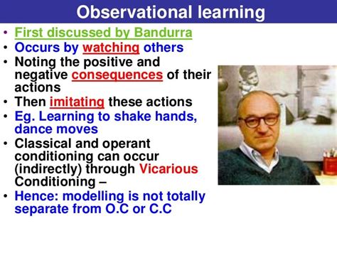 Observational learning