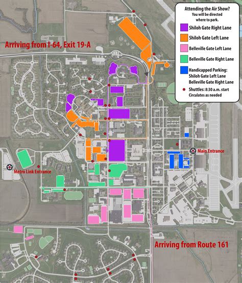 Map Of Scott Afb - Map Worksheets