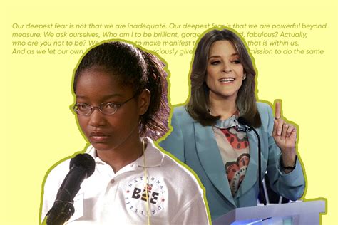 That Iconic 'Akeelah and the Bee' Quote is By... Marianne Williamson? - Hey Alma