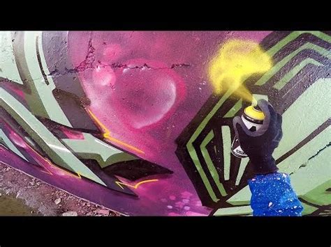 Graffiti - Rake43 - 3D Green (ft. Doke) - YouTube