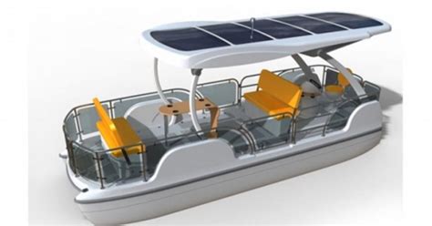 Solar powered pleasure boat gets design overhaul