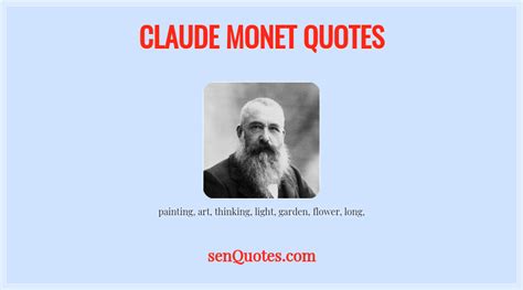 Claude Monet Quotes - senQuotes.com