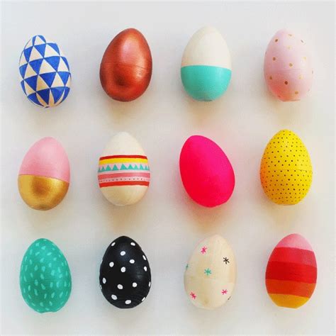 How to Paint Wooden Easter Eggs | My Poppet Makes