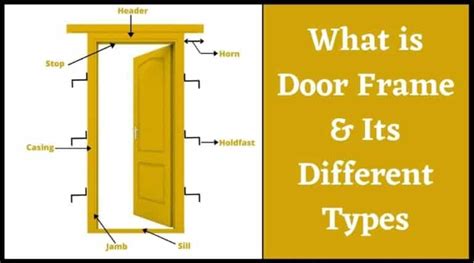 What Is Door Frame, Parts Of Door Frame And Types Of Door Frame Used In House