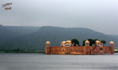 Jal Mahal. A five storied building, Jal Mahal has 4 floors underwater ...