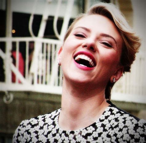 scarlett johansson - her smile only complements her beauty.