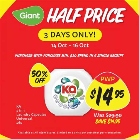 Giant Promotion (14 October 2022 - 17 October 2022)