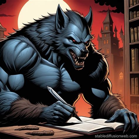 Lycanthropic Transformation | Stable Diffusion Online