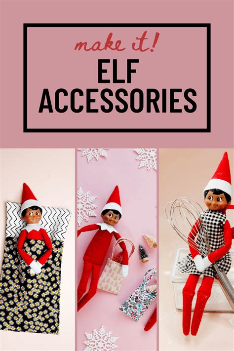 diy elf on the shelf accessories - see kate sew