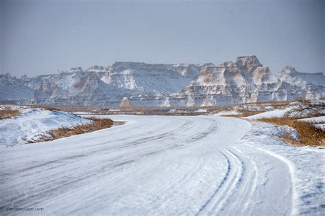 Badlands National Park in Winter - The Van Escape