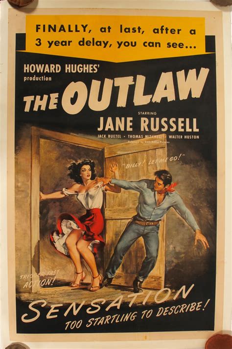 Movie Poster / " The Outlaw " (100257)