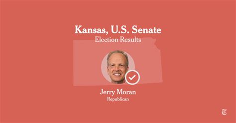 Kansas U.S. Senate Election Results 2022: Moran Defeats Holland - The New York Times