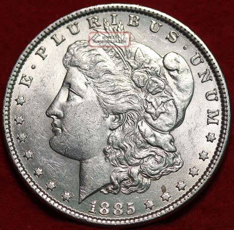 1885 Silver Morgan Dollar