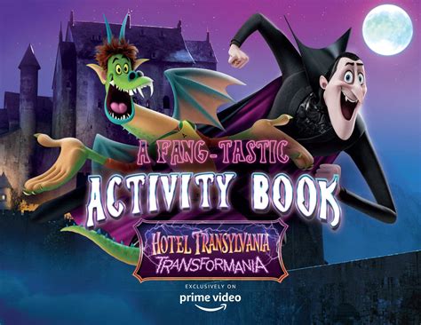 Hotel Transylvania 4: Transformania Free 24 Page Activity Book | The Review Wire