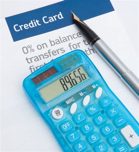 Credit Card: Balance Transfer. Stock Photo - Image of funds, digits ...