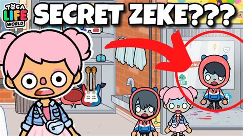 SECRET ZEKE 😱 Where to find ALL Zeke's Secret items in Toca Life World! - YouTube